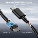 ⁦45W Europe Super Fast Charger European Travel Plug Adapter for Samsung Galaxy S25 S24 S23 S22 Ultra Plus iPhone MacBook EU International Power Adaptor USB C Wall Charger PD PPS Italy France Spain Euro⁩ - الصورة ⁦7⁩