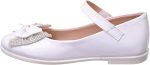 ⁦HA Girls Classy Shiny Shoes With Glitter Bow Knot With Comfortable Material⁩ - الصورة ⁦2⁩