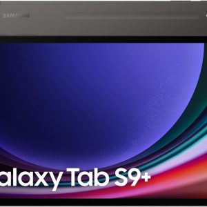 Samsung Galaxy Tab S9+ 5G Android Tablet, 12.4 inches display, 12GB RAM, 256GB Storage MicroSD Slot, S Pen Included, Graphite-1 Year Warranty/Local Version