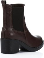 ⁦Xo Style Leather Ankle Boot - 1423⁩ - الصورة ⁦3⁩