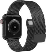 ⁦ADHOMAX Mesh Metal Loop For ultra Watches Band 42mm 44mm 45mm 46mm 49mm for iWatch Bands Series Ultra SE, 1 to10 Women Men, Stainless Steel Strap with Magnetic Clasp⁩ - الصورة ⁦2⁩