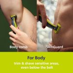 Philips Norelco OneBlade 360 Face + Body Hybrid Electric Trimmer and Shaver, QP2834/70 - الصورة 3