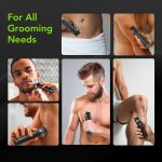 ⁦Oraimo SmartTrimmer 2 Pro | High Precision Beard Trimmer with 0.5mm Close Shaving & Adjustable Blade Head | Dual Speed Control with 150 Min Runtime | Digital Display & Travel Lock (Deep Blue) | Gift⁩ - الصورة ⁦7⁩