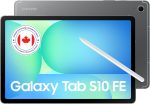 Samsung Galaxy Tab S10 FE Gray 256GB - AI Tablet, 10.9", 90Hz, 13MP Camera, IP68, S Pen Included (CAD Version & Warranty)