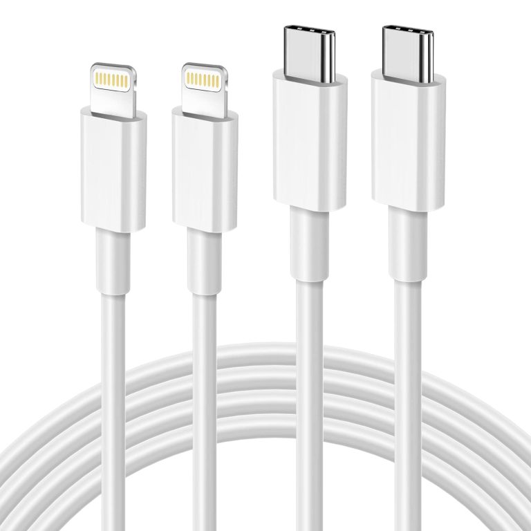 APFEN USB C to Lightning Cable 3FT 2Pack [Apple MFi Certified], Power Delivery iPhone Cables Type C iPhone Charger Cord Fast Charging Compatible iPhone 14 13 12 11 Pro Max X XS XR 8 7 6s Plus SE