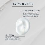 ⁦Eucerin Hyaluron Filler Anti-Aging Moisture Booster Face Gel Moisturizer with Hyaluronic Acid and Glycerin, Lightweight Formula, Plumps up Fine Lines, Immediate Hydration For All Skin Types, 30ml⁩ - الصورة ⁦4⁩