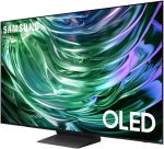 ⁦Samsung 55 Inch QD-OLED Smart 4K TV - Neural HDR Quantum Processor 4K - Graphite Black - QA55S90DAUXEG [2024 Model]⁩ - الصورة ⁦2⁩