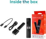 Mi TV Stick 4K Stream Smarter With Android TV, Dolby Vision, and Voice Control in One - Black - الصورة 10