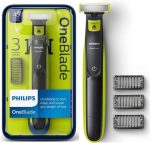 Philips OneBlade Electric Trimmer and Shaver with 3 Combs – QP2520/20