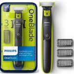 Philips OneBlade Electric Trimmer and Shaver with 3 Combs – QP2520/20