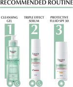 ⁦Eucerin DermoPurifyer Oil Control Triple Effect Face Serum with Thiamidol and Salicylic Acid, for Oily and Acne-Prone Skin, Post-Acne Marks Reduction, Long-Lasting Matte Finish, 40ml⁩ - الصورة ⁦6⁩