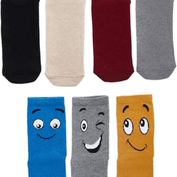 LC WAIKIKI Patterned Boy Socket Socks 7-pack