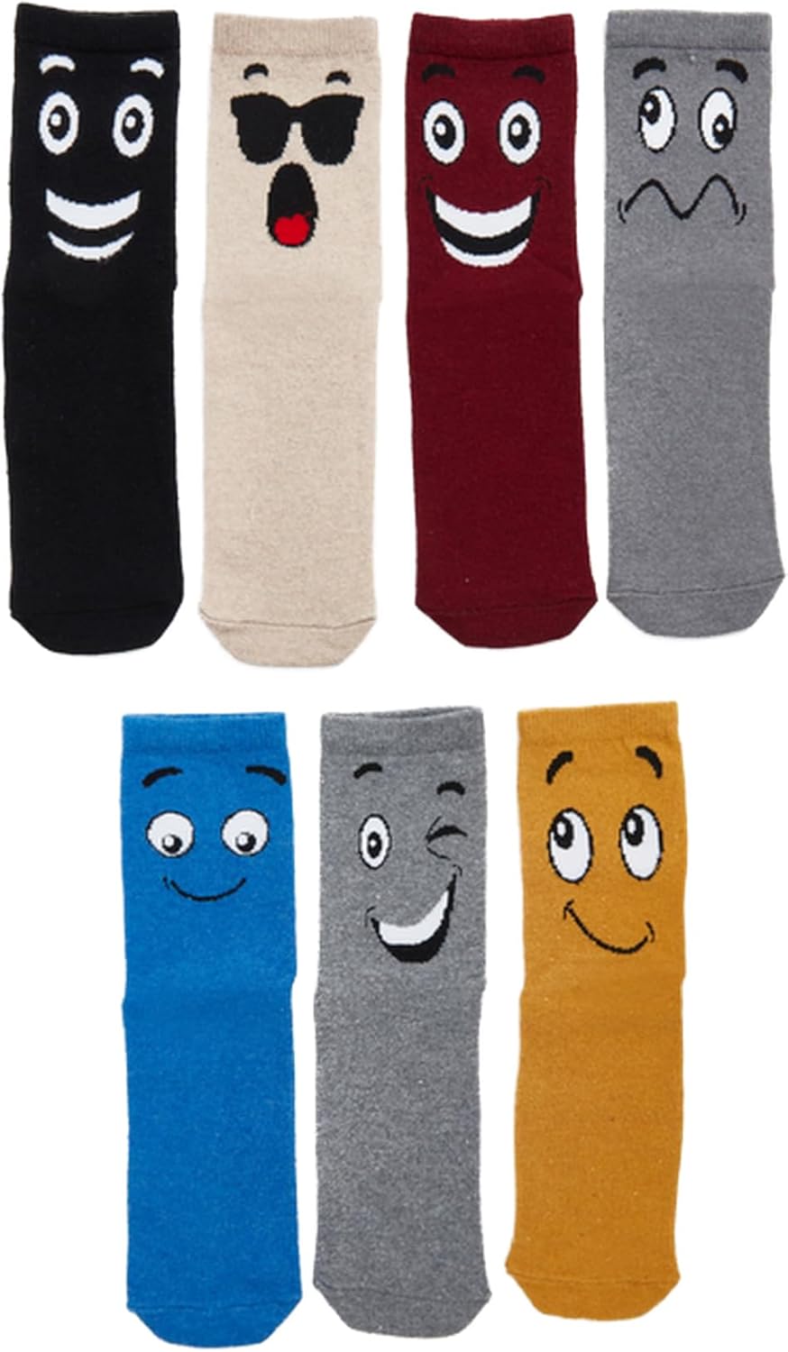 61aTEf8vEL._AC_SL1500_.jpg LC WAIKIKI Patterned Boy Socket Socks 7-pack