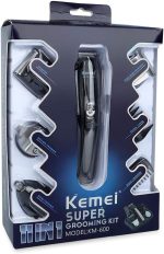 ⁦Kemei super grooming kit 11 * 1 model km600⁩ - الصورة ⁦4⁩