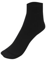 ⁦Charmaine Socks for Women, Ankle-High, Vertically Striped, Black, 1 Pair Per Pack⁩ - الصورة ⁦5⁩