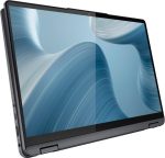 ⁦Lenovo IdeaPad Flex 5 2n1 convertible Laptop -Intel Core i5-1235U, 8GB RAM, 512GB SSD, Intel Iris Xe Graphics, 14" WUXGA IPS 300nits 10-point Multi-touch, Backlit, FingerPrint.⁩ - الصورة ⁦2⁩