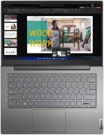 ⁦Lenovo ThinkBook 14 G4 IAP Laptop Intel Core i5-1235U 512GB SSD 8GB RAM 14" FHD NVIDIA GeForce MX550 2GB Dos - Mineral Grey⁩ - الصورة ⁦2⁩