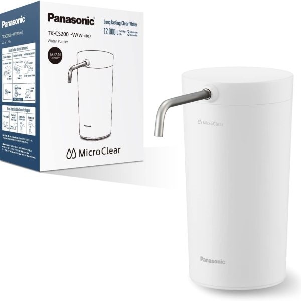 Panasonic TK-CS200 Water Purifier, 12000 ltr cartridge- White- 1 Year Warranty