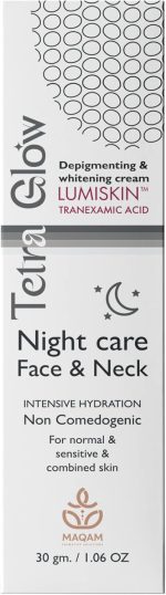 Tetra Glow Face Whitening Cream - Night Care 30 gm