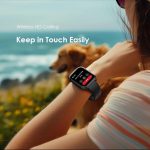 ⁦Oraimo Smart Watch 5 Lite (OSW-804), 2.01" HD Full Touch Screen IP68, Normal Usage Time 7 days Standby Time More than 28 days, Antibacterial Eartips – Black (12 Months Warranty)⁩ - الصورة ⁦7⁩