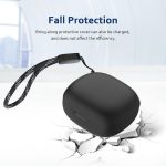 ⁦Writiany Silicone Case for Soundcore by Anker R50i/P20i Case Cover, Protective Skin Compitable with Anker Soundcore R50i/P20i Wireless Earbuds (Black) Headphones Headset⁩ - الصورة ⁦3⁩
