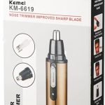 Kemei KM-6619 Nose Eyebrow Ear Sideburns Hair Trimmer,Electric nose hair clipper for women, nose hair trimmer for men, charging nostrils, ear hair scissors, nose hair machine.