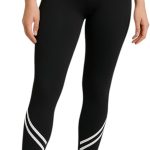 MIZAYEH Women's High Waist Leggings Fashion Line Elastic Sport Daily Wear Leggings for Girls and Women