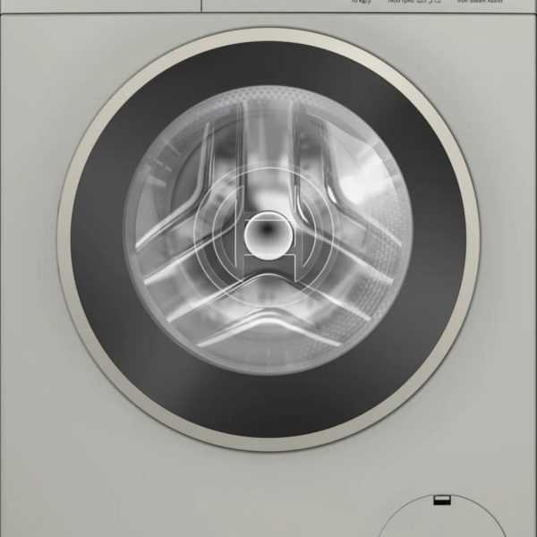 Series 6 washing machine, frontloader fullsize 10 kg, Silver inox WGA254AXEG