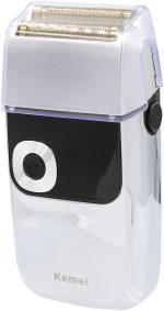 ⁦Kemei KM-2028 Professional Electric Shaver (Silver)⁩ - الصورة ⁦4⁩