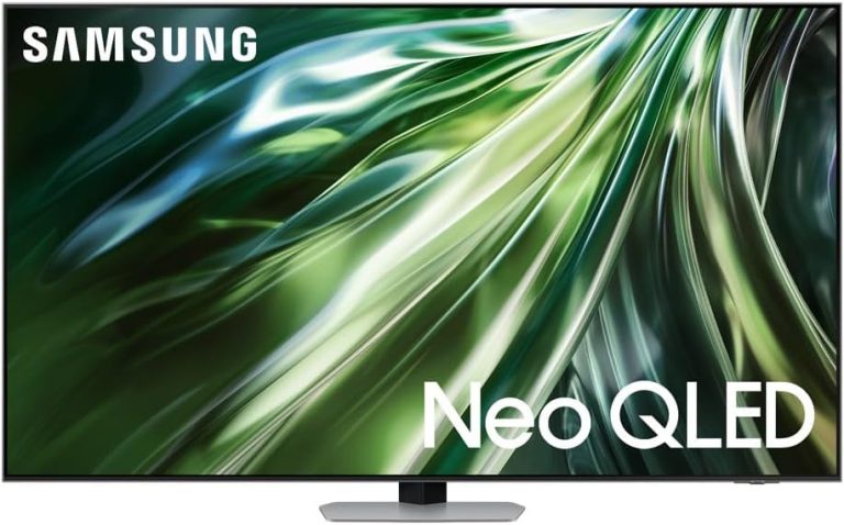 Samsung 75 Inch TV Neo Quantum Processor 4K QLED - Carbon Silver - QA75QN90DAUXEG [2024 Model]