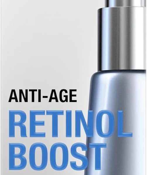 Neutrogena Retinol Boost Anti-Age Serum, Face Serum, 30ml, Complete Eye Area Skin Care Hydration Regime with Retinol, Collagen, Myrthus, and Hyaluronic Acid, Improves Skin Tone and Texture
