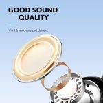 ⁦Soundcore by Anker Life P2i TWS, AI-Enhanced Calls, 2 EQ Modes, 28H Playtime with Fast Charging, Bluetooth 5.2, Easy-Pairing, Button Control, White,18 Months warranty⁩ - الصورة ⁦4⁩