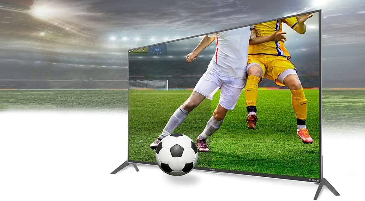 ⁦Syinix A+ Panel HD i-cast LED TV with Built-in Receiver (Black, 32in)⁩ - الصورة ⁦2⁩