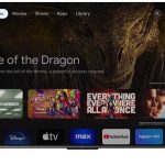 SHARP 4K Smart Frameless TV 75 Inch Built-In Receiver 4T-C75FN6EX