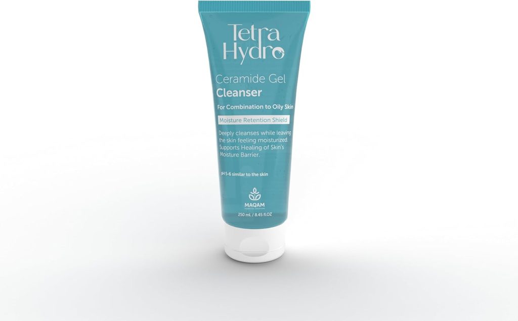 Tetra Hydro Ceramide Gel Cleanser for Combination to Oily Skin, 250 ml
