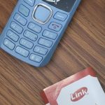 Link105 Semi Original Dual SIM (105 Dual SIM- Black