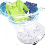 Travel portable mini turbo Washing Machine, for clothes & Sink Dishwasher ‎غسالة توربو صغيرة محمولة للسفر، للملابس وغسالة الأطباق