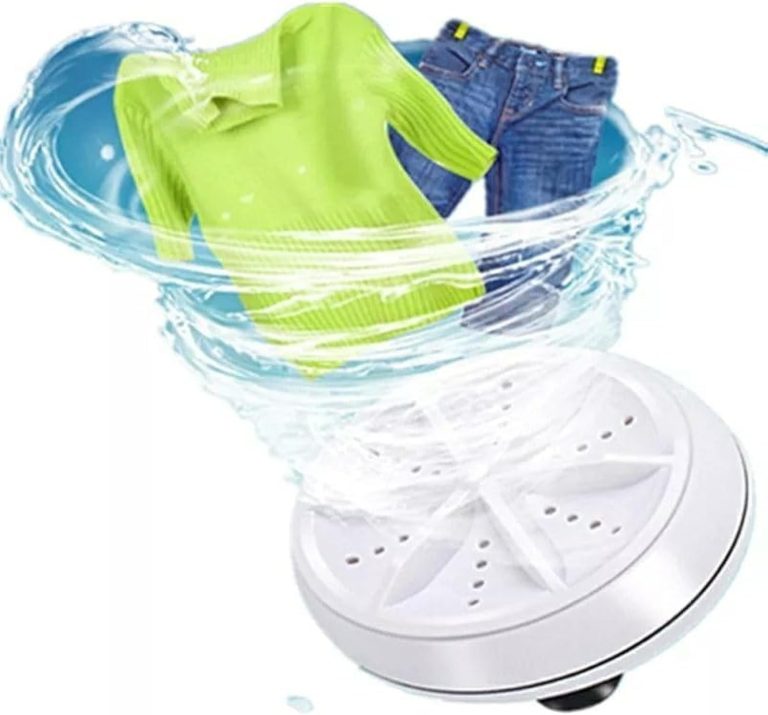 Travel portable mini turbo Washing Machine, for clothes & Sink Dishwasher ‎غسالة توربو صغيرة محمولة للسفر، للملابس وغسالة الأطباق