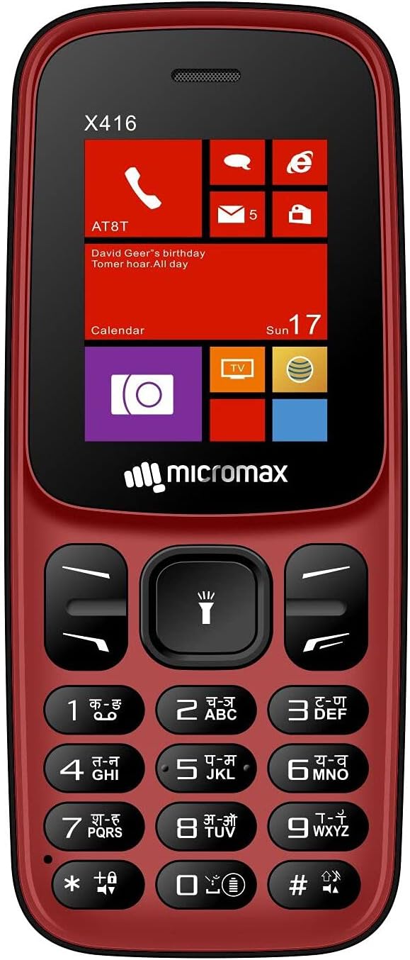 Micromax X416-Red