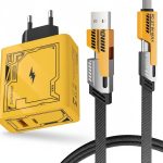 USB-C Type C + iPhone 120W Super Fast Charger EU Fast Charger Compatible with iPhone 16 Pro Max/iPhone 16 Pro Max/iPhone 16 Pro, Samsung S24 Ultra, A54, A15, S25 Ultra