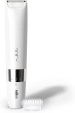 ⁦Braun Body Mini Trimmer For Gentle Body Hair Removal, Precision Trimmer, Wet & Dry, 100% Waterproof, BS1000, White⁩ - الصورة ⁦2⁩