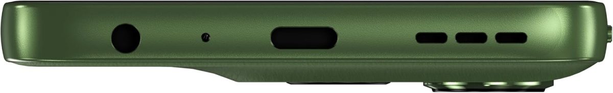 ⁦Motorola Moto G56 Smartphone, 256GB, 12GB RAM, Dual-SIM, Android 14 - Dill Green, 1 Year Warranty⁩ - الصورة ⁦3⁩