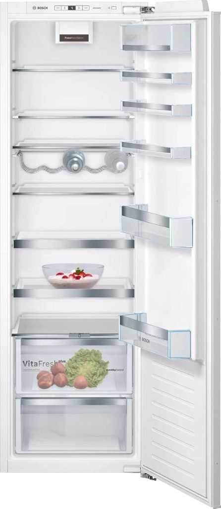 Bosch -Series 6 - Built-in Full Fridge - 177.5 x 56 cm - flat hinge - (Germany) - KIR81AF30U