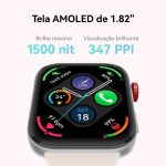 ⁦HUAWEI WATCH FIT 3 Smartwatch, 1.82" AMOLED Display, Ultra-Slim Design, All-Round Fitness Management, Comprehensive Health Management, Durable Battery Life, Compatible with iOS & Android, Black⁩ - الصورة ⁦7⁩