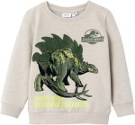 name it Boy's Juvan Jurassic Long-Sleeves Sweatshirt