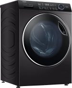 ⁦Haier 12 KG Front Loading Washing Machine, 525mm Super Drum, Direct Motion Inverter Motor, Laser Welding, Steam, Dark Silver, HW120-B14979S8⁩ - الصورة ⁦4⁩