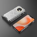 ⁦جراب متوافق مع هواوى Nova Y91 4G ، - غطاء حماية مصقول مقاوم للصدمات متين مع حماية للكاميرا - غطاء واقي مضاد للخدش شديد التحمل و مقاوم للانزلاق - حواف سوداء خلفية شفافة خلية النحل⁩ - الصورة ⁦5⁩