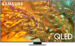Samsung 65 Inch TV Quantum Processor 4K QLED - Eclipse Silver - QA65Q80DAUXEG [2024 Model]