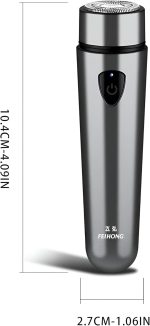 ⁦Portable Mini Electric Shaver - Perfect Shave with Waterproof Shaver, Combining Powerful Design and Easy to Use for Men in Travel and Daily Life.⁩ - الصورة ⁦7⁩