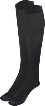 Charmaine Knee-High Opaque and Plain Socks for Women